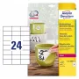 Etiquetas autoadhesivas AVERY L4718REV-20