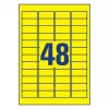 Etiqueta autoadhesiva rectangular Avery L6103-20