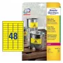 Etiqueta autoadhesiva rectangular Avery L6103-20