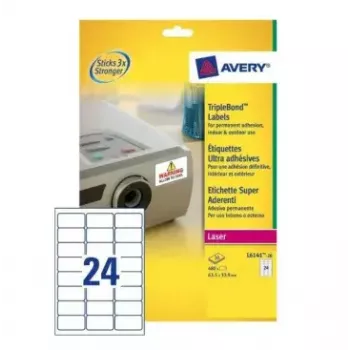 Etiqueta autoadhesiva para impresora Avery L6141-20