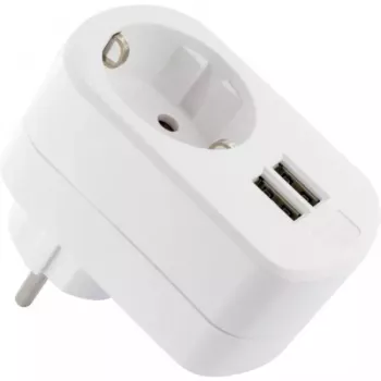 Adaptador de conector de red Type F Schwaiger LAD240532