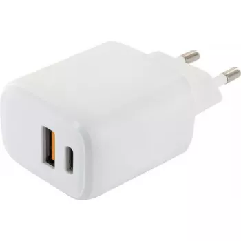 Cargador de dispositivos móvil Schwaiger LAD260 512 carga rápida interior blanco
