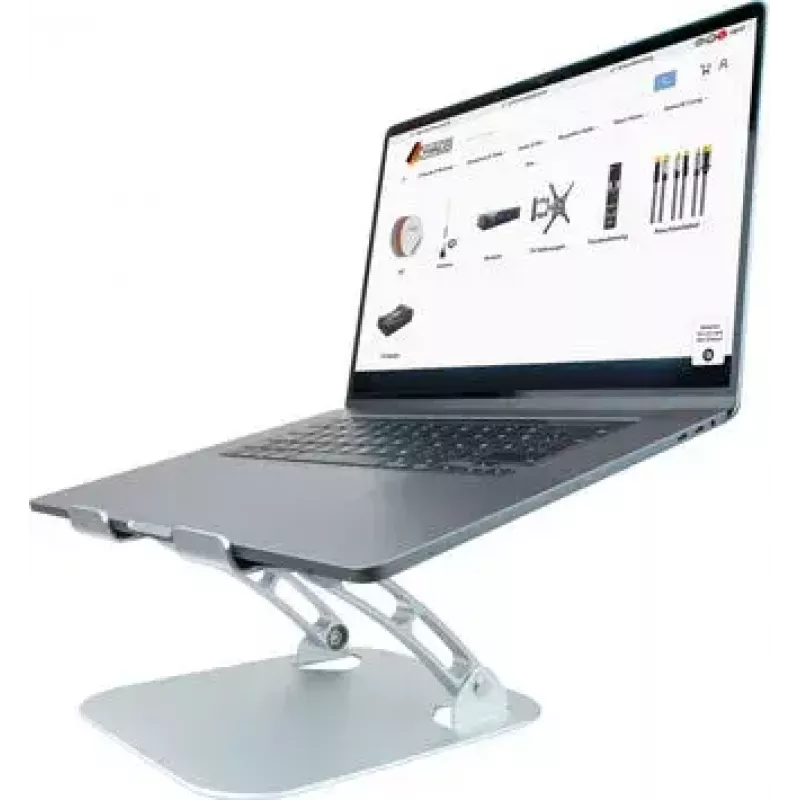Soporte para portátil Schwaiger LPS1720 513 plateado aluminio 50,8 cm