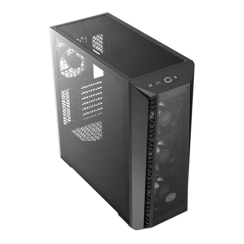 Carcasa COOLER MASTER MASTERBOX 520 MESH BLACKOUT EDITION MidiTower negra