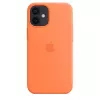 Funda Apple iPhone 12 mini Silicon Case con MagSafe Kumquat