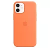 Funda Apple iPhone 12 mini Silicon Case con MagSafe Kumquat