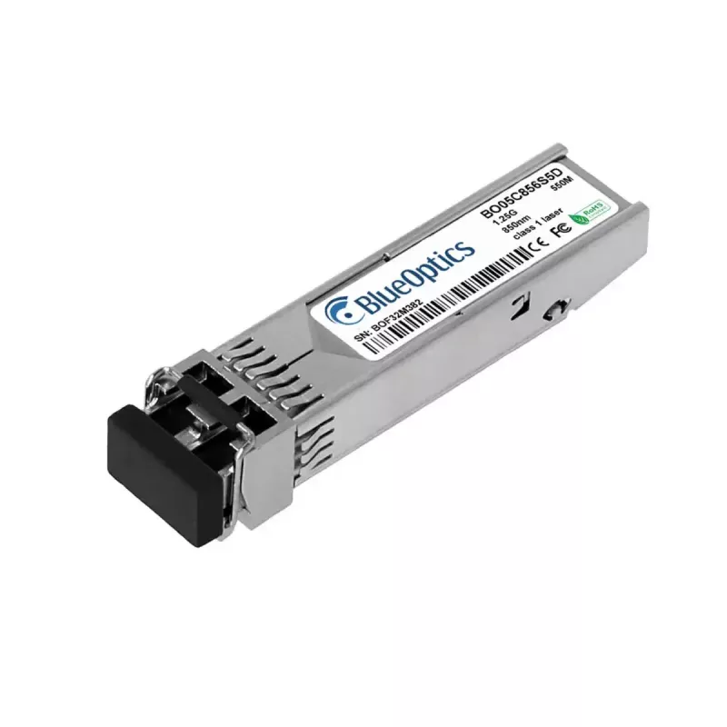 Módulo transceptor de fibra óptica BlueOptics MS104100D-BO SFP LC Aluminio
