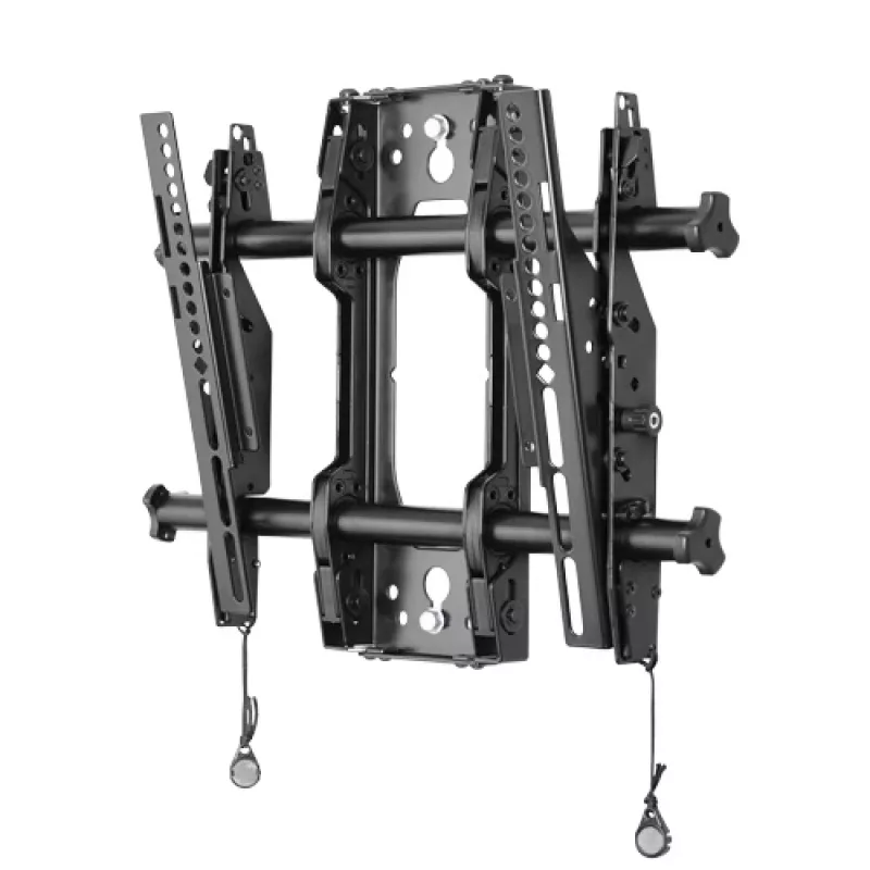 Soporte de pared inclinable con microajuste Chief Medium Fusion, pie individual