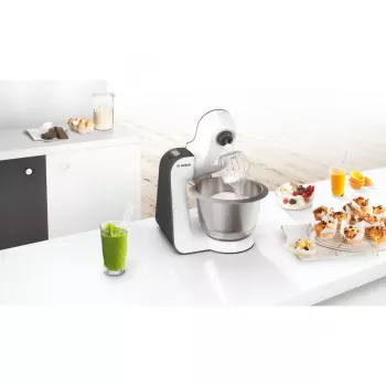 Robot de cocina Bosch MUM5 Start Line 800 W 3,9 L naranja, plata, transparente, blanco