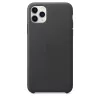 Funda Apple iPhone 11 Pro Max Leather Case negra