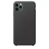 Funda Apple iPhone 11 Pro Max Leather Case negra