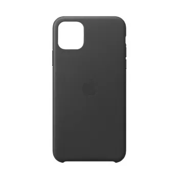 Funda Apple iPhone 11 Pro Max Leather Case negra