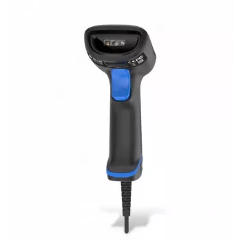 Lector de códigos de barras de mano Newland HR23 Dorada 1D/2D CMOS con cable USB negro