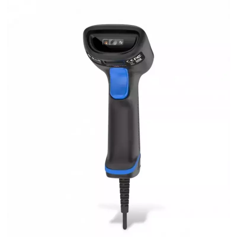 Lector de códigos de barras de mano Newland HR23 Dorada 1D/2D CMOS con cable USB negro
