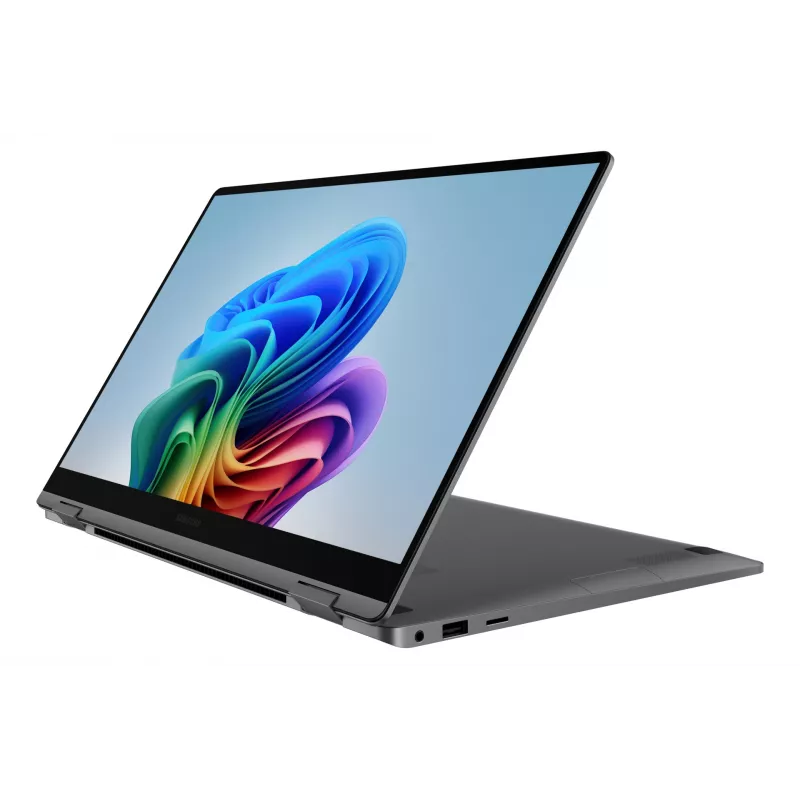 Samsung Galaxy Book5 360 NP750QHA-KA4DE portátil convertible Copilot+ PC, Intel Core Ultra 7 258V, pantalla táctil AMOLED de 39,6 cm (15,6 pulgadas), Full HD, 32 GB LPDDR5x-SDRAM, 1 TB SSD, Intel Arc Graphics 140V, Wi-Fi 7 (802.11be), Windows 11 Home, gri