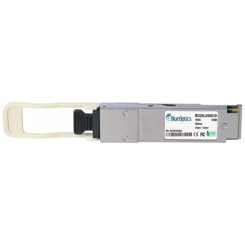 Transceptor de fibra óptica BlueOptics N-QSFP28-SR4-BO 100000 Mbit/s 850 nm
