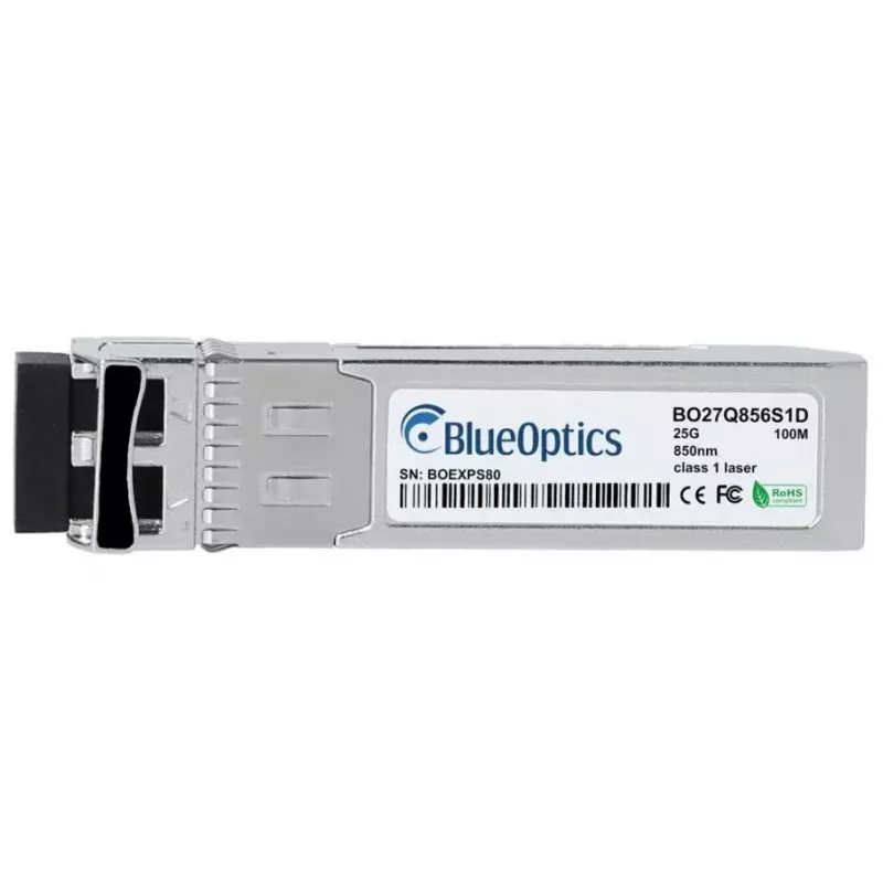 BlueOptics N-SFP28-SR-BO Transceptor SFP28, 25GBASE-SR, multimodo 850nm, compatible con Niagara Networks (BO27Q856S1D)