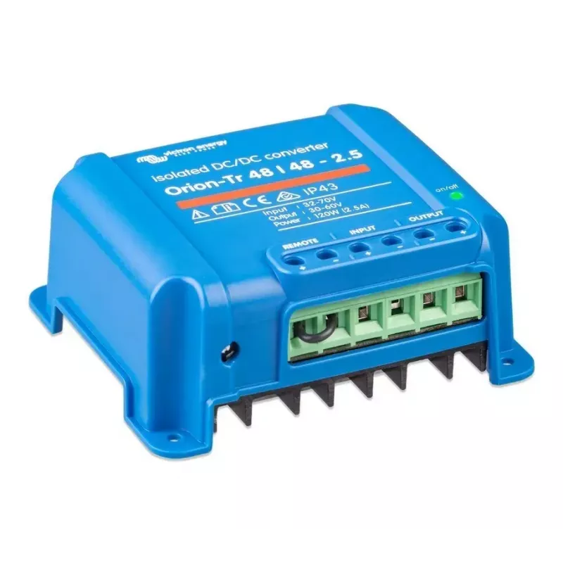 Convertidor DC-DC Victron Energy Orion-Tr 48/48-2.5A 120 W — aislado 48 V a 48,2 V