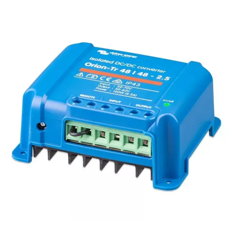 Convertidor DC-DC Victron Energy Orion-Tr 48/48-2.5A 120 W — aislado 48 V a 48,2 V