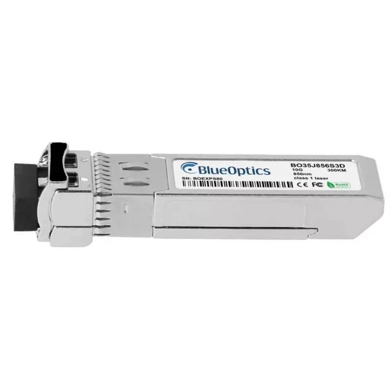 Módulo transceptor de fibra óptica BlueOptics PAN-T-S-PLUS-SR-BO SFP+ LC aluminio