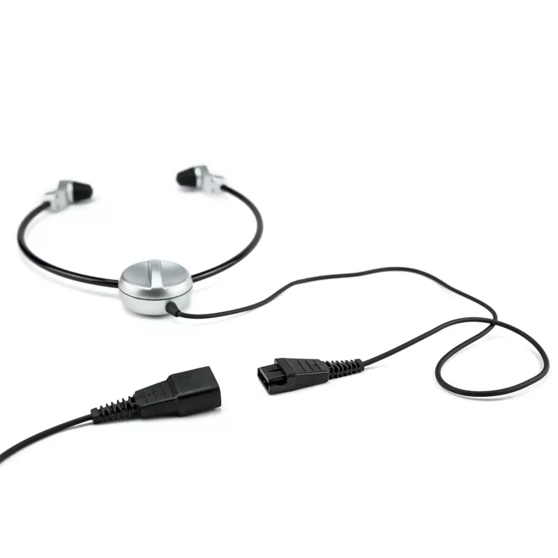 Grundig Swingphone 568 auriculares con cable bajo la barbilla negro, plata
