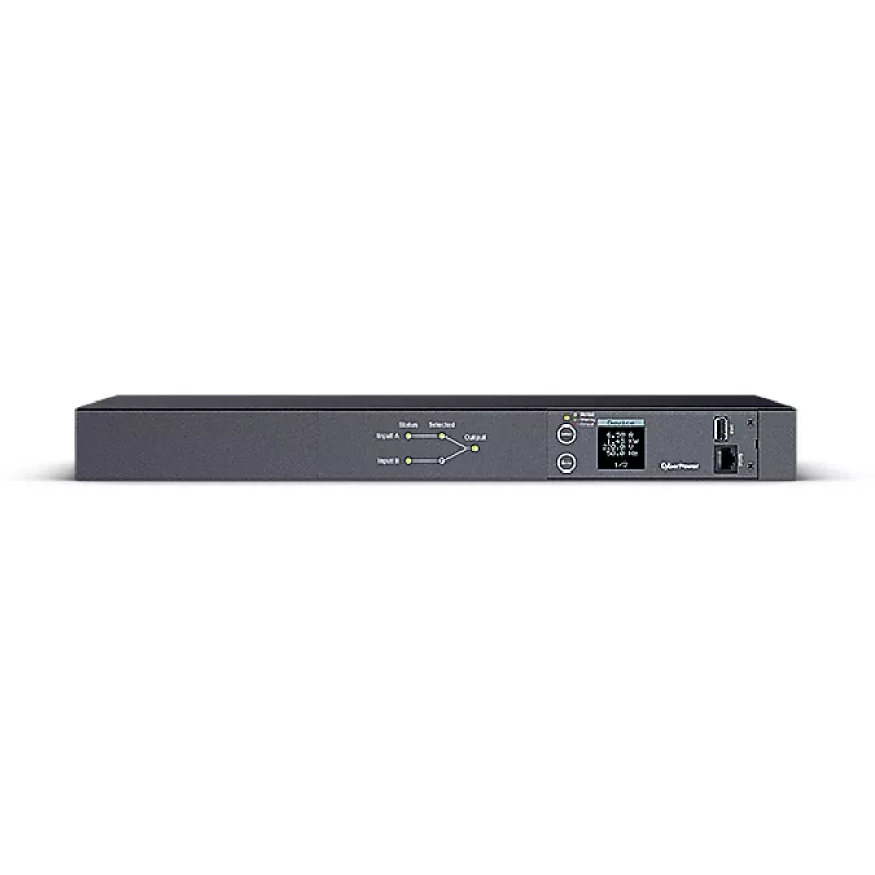 CyberPower PDU24004 unidad de distribución de alimentación (PDU) 12 salidas AC 1U negro