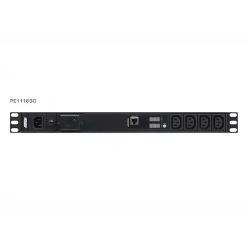 PDU básica con medición ATEN PE1118SG 1U 18 salidas AC protección contra sobretensiones