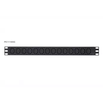 PDU básica con medición ATEN PE1118SG 1U 18 salidas AC protección contra sobretensiones