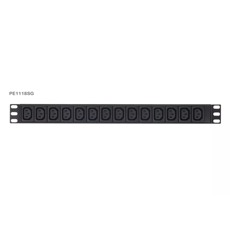 PDU básica con medición ATEN PE1118SG 1U 18 salidas AC protección contra sobretensiones