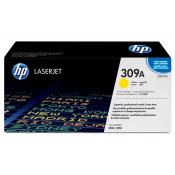 HP 309A cartucho de tóner original LaserJet amarillo 1 ud.