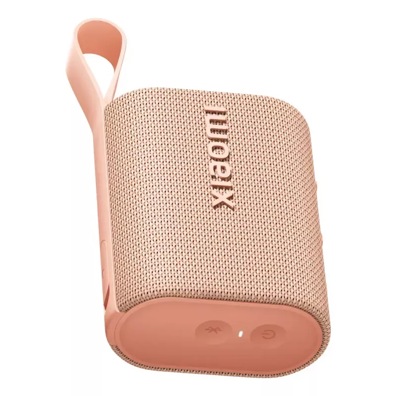 Altavoz portátil estéreo Xiaomi Sound Pocket rosa — 5 W RMS, Bluetooth inalámbrico, batería de Li-Ion de 1000 mAh