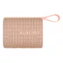 Altavoz portátil estéreo Xiaomi Sound Pocket rosa — 5 W RMS, Bluetooth inalámbrico, batería de Li-Ion de 1000 mAh