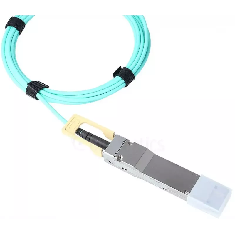 BlueOptics QDD-400G-AOC-3M-BO cable de fibra óptica InfiniBand 3 m QSFP-DD conector macho
