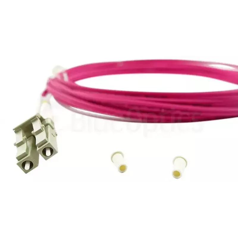 BlueOptics QK733A-BO cable de fibra óptica InfiniBand 2 m 2x LC violeta
