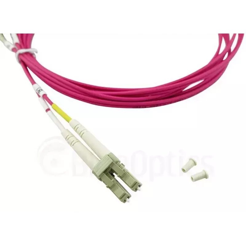 BlueOptics QK734A-BO cable de fibra óptica InfiniBand 5 m LC OM4