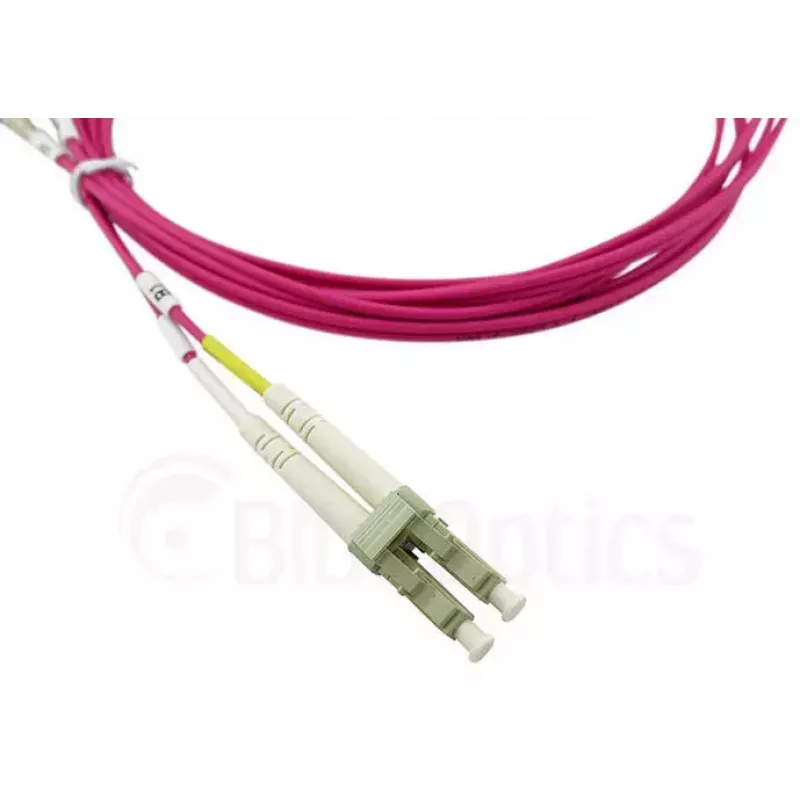 BlueOptics QK735A cable de fibra óptica InfiniBand 15 m LC OM4