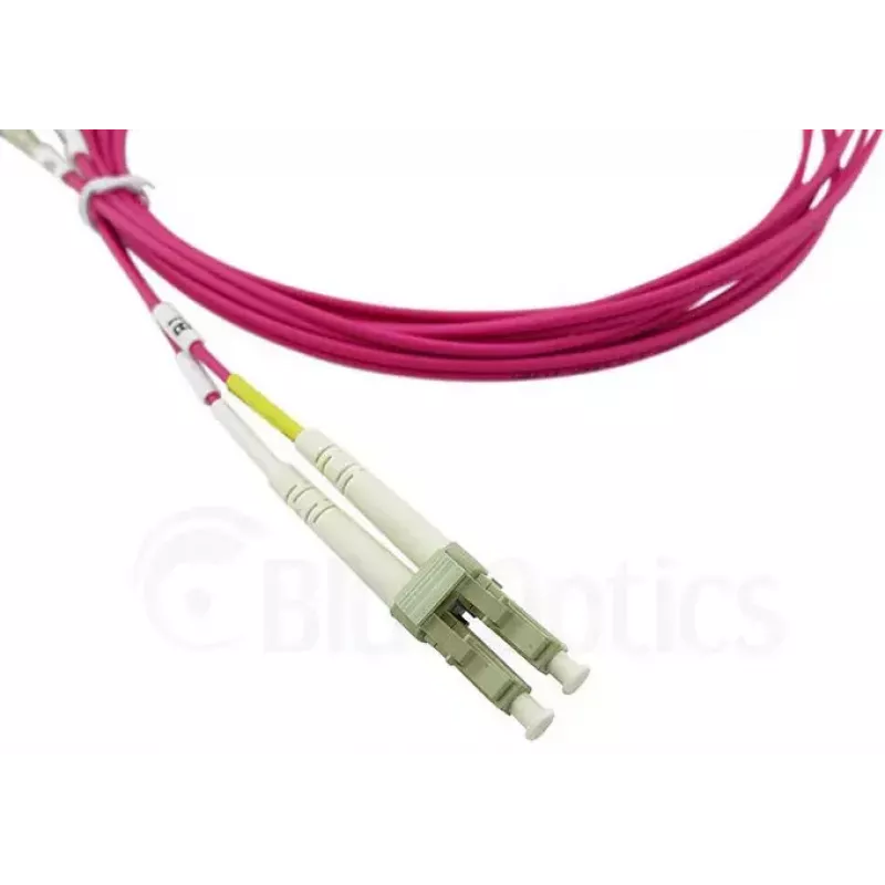 BlueOptics QK736A-BO cable de fibra óptica InfiniBand 30 m LC violeta