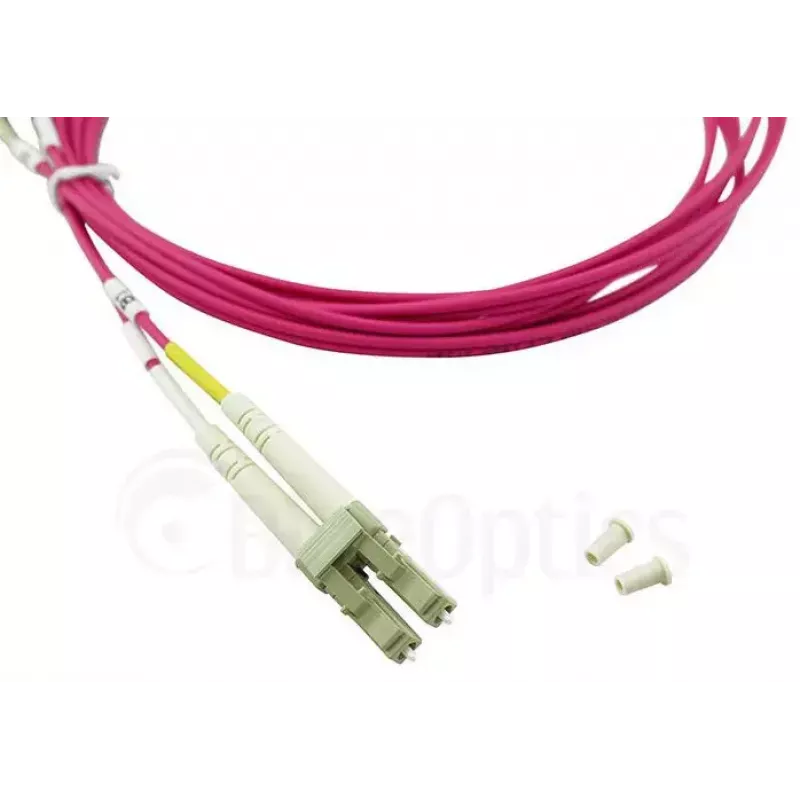 BlueOptics QK736A-BO cable de fibra óptica InfiniBand 30 m LC violeta