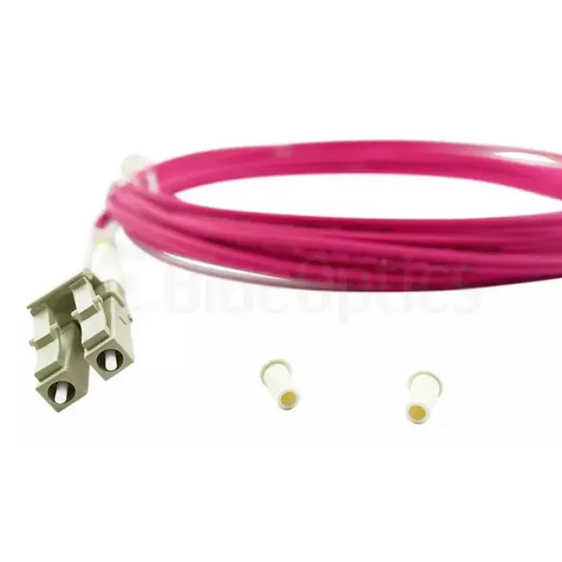 BlueOptics QK736A-BO cable de fibra óptica InfiniBand 30 m LC violeta