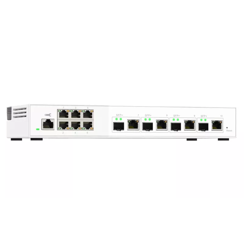 QNAP QSW-M2106-4C switch de red gestionado L2 2,5G Ethernet (100/1000/2500) blanco