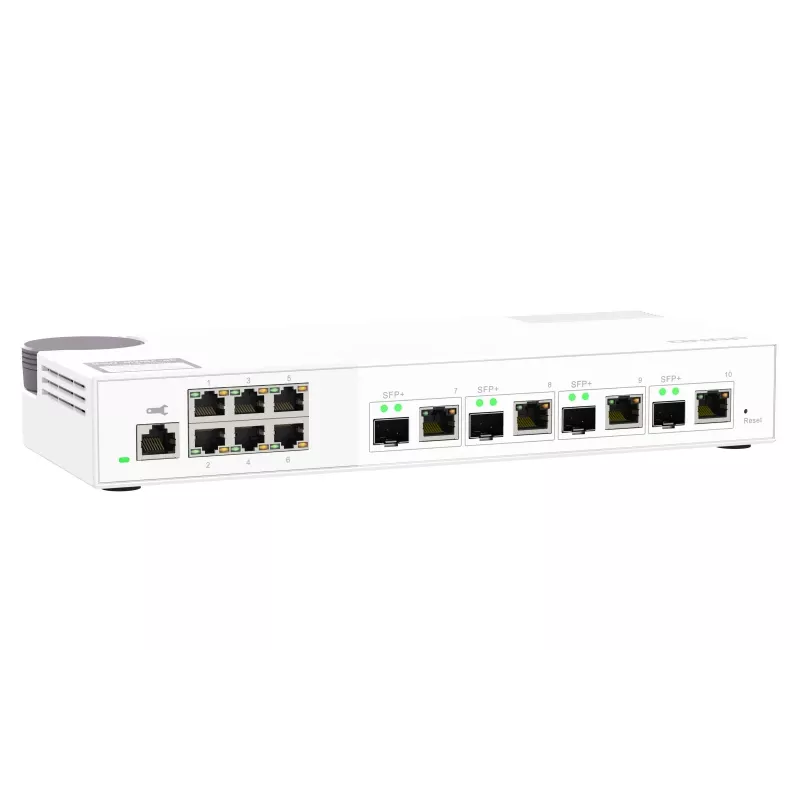 QNAP QSW-M2106-4C switch de red gestionado L2 2,5G Ethernet (100/1000/2500) blanco