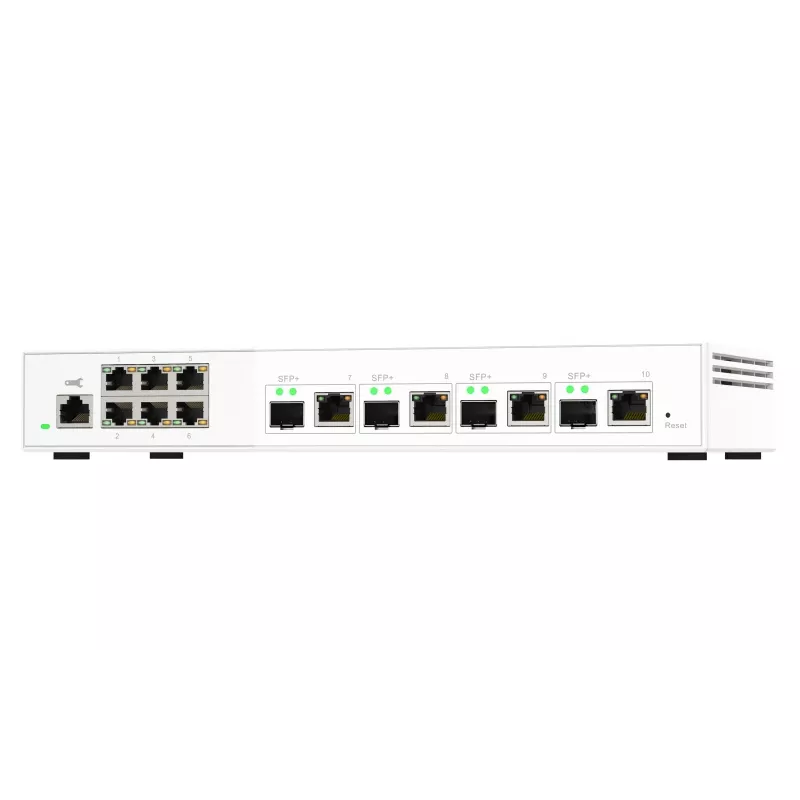 QNAP QSW-M2106-4C switch de red gestionado L2 2,5G Ethernet (100/1000/2500) blanco