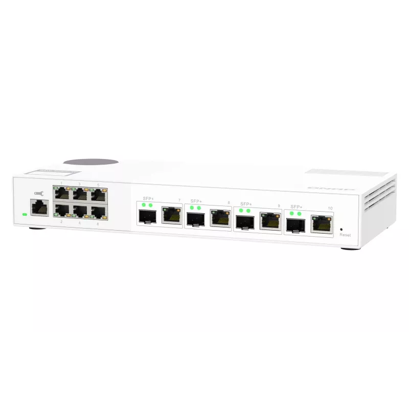 QNAP QSW-M2106-4C switch de red gestionado L2 2,5G Ethernet (100/1000/2500) blanco