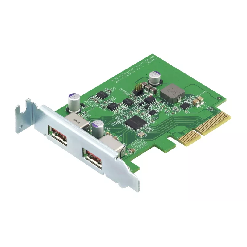QNAP QXP-10G2U3A tarjetas adaptadoras internas USB 3.2 Gen 2 (3.1 Gen 2)