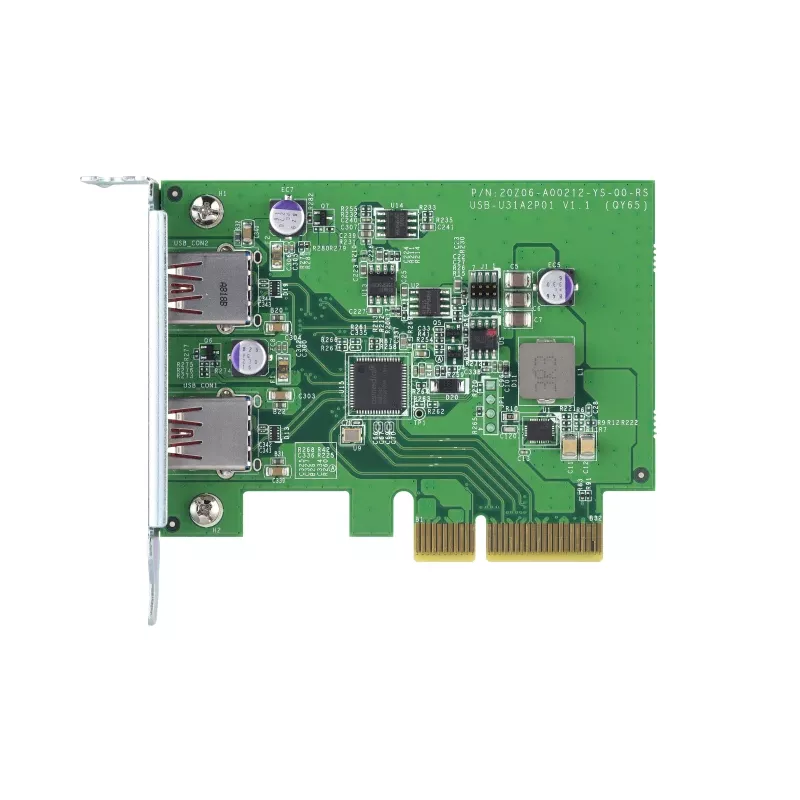 QNAP QXP-10G2U3A tarjetas adaptadoras internas USB 3.2 Gen 2 (3.1 Gen 2)