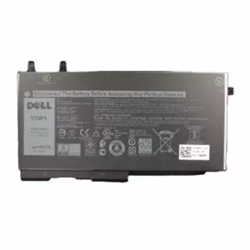 Batería para portátil Dell R8D7N, 51 Wh, 3 celdas, iones de litio, original, para Latitude 5510