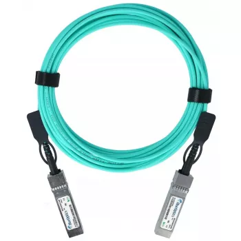 Cable de fibra óptica/InfiniBand BlueOptics S+AO0015-BO 15 m SFP+ naranja