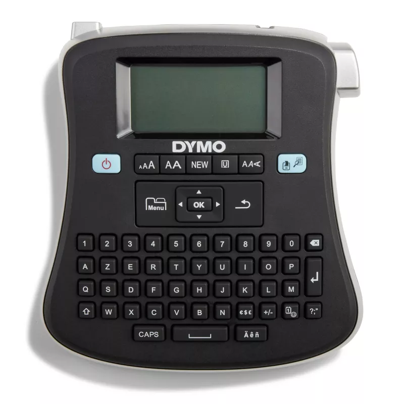 DYMO LabelManager ® ™ 210D - AZERTY, D1, transferencia térmica, 180 x 180 DPI, 12 mm/s, negro, plateado