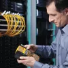 Impresora de etiquetas industrial DYMO RHINO 5200 | Rotuladora con maletín | Teclas de acceso rápido que ahorran tiempo | Impresión rápida | Impresora de etiquetas robusta para obras y tareas de rotulación exigentes | Enchufe UK