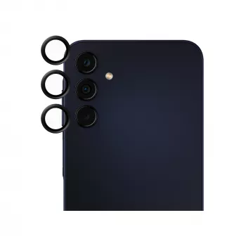 Protector de lente de cámara PanzerGlass SAFE. para Samsung Galaxy A15 negro resistente a arañazos resistente a golpes